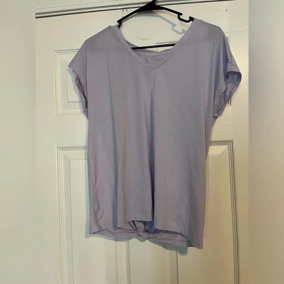 All in Motion Boxy Top with Tie Back - Picture 8 of 8